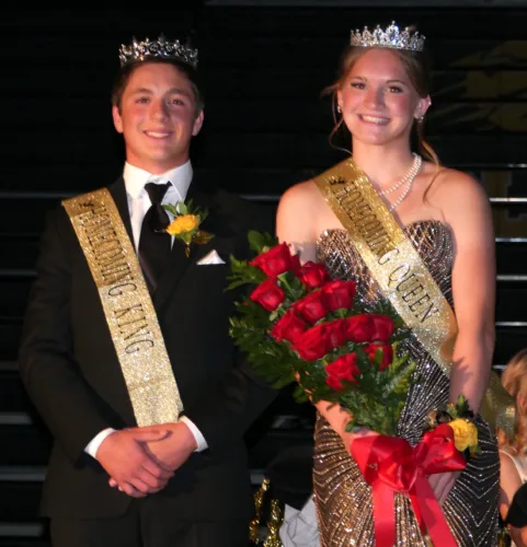 McCready, White crowned BCLUW Homecoming Royalty